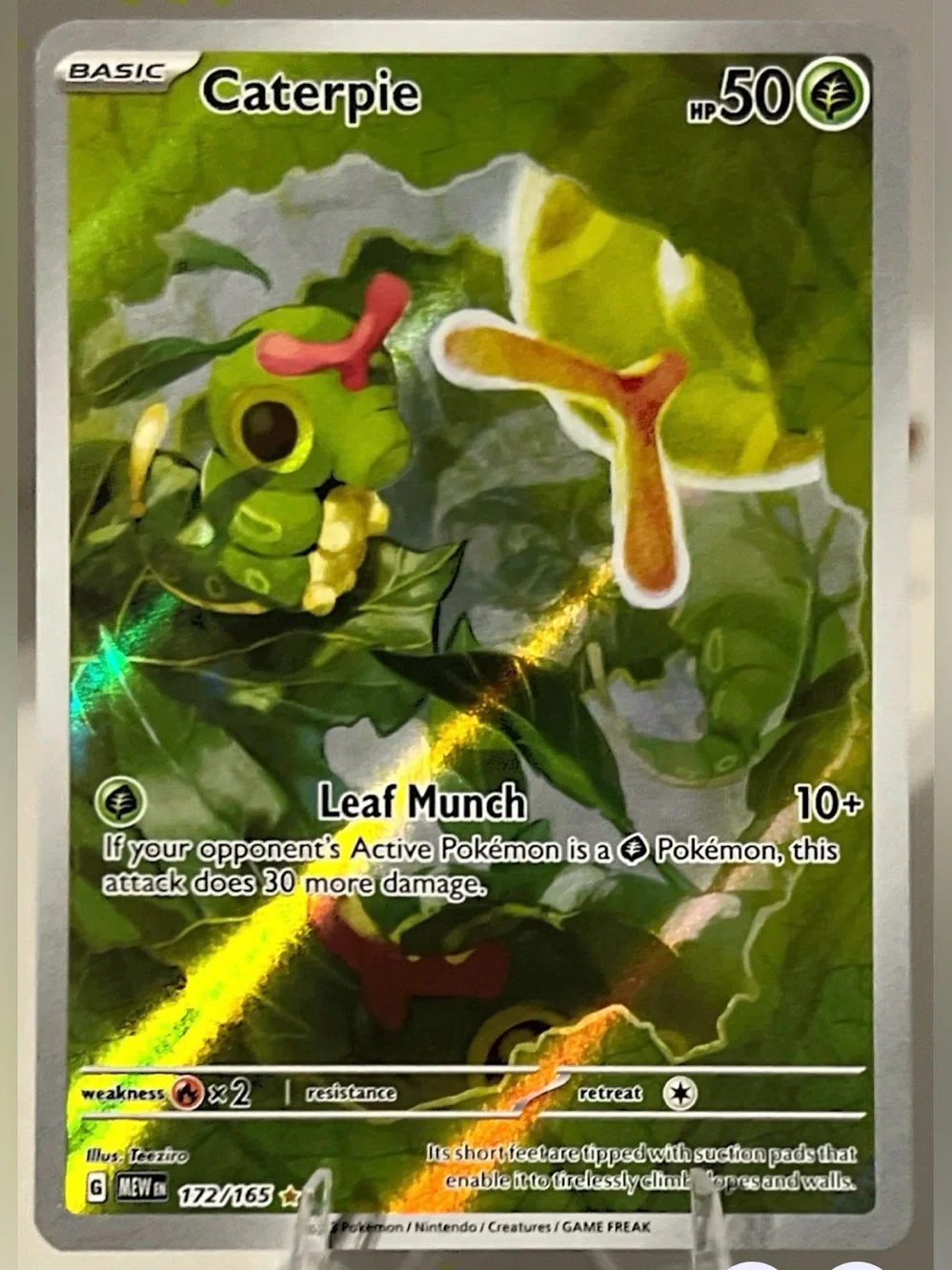 Pokémon TCG: 151 - CATERPIE 172/165 NM